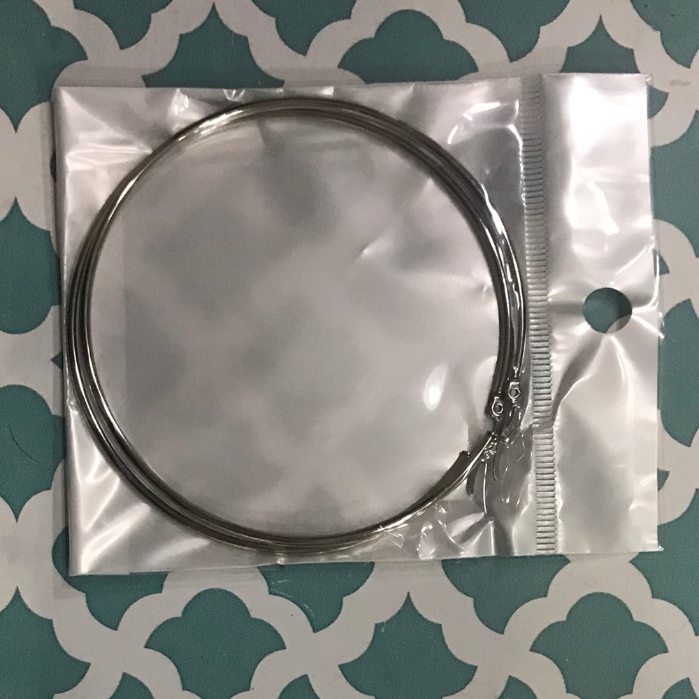 Silver Hoop Earrings